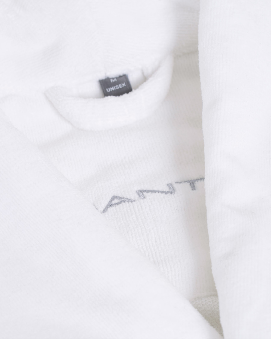 Herre | Pyjamaser og badekåper | GANT | Premium Velour Robe White
