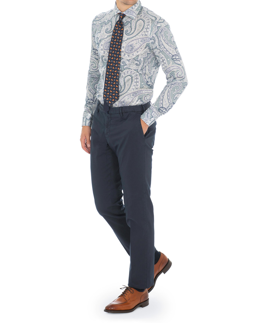 Herre | Skjorter | Etro | Mercurio Tonal Paisley Shirt White