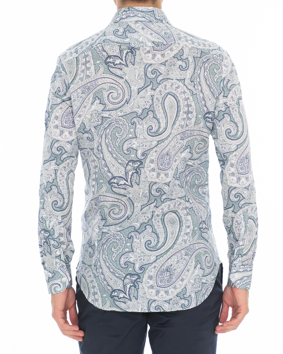 Herre | Skjorter | Etro | Mercurio Tonal Paisley Shirt White