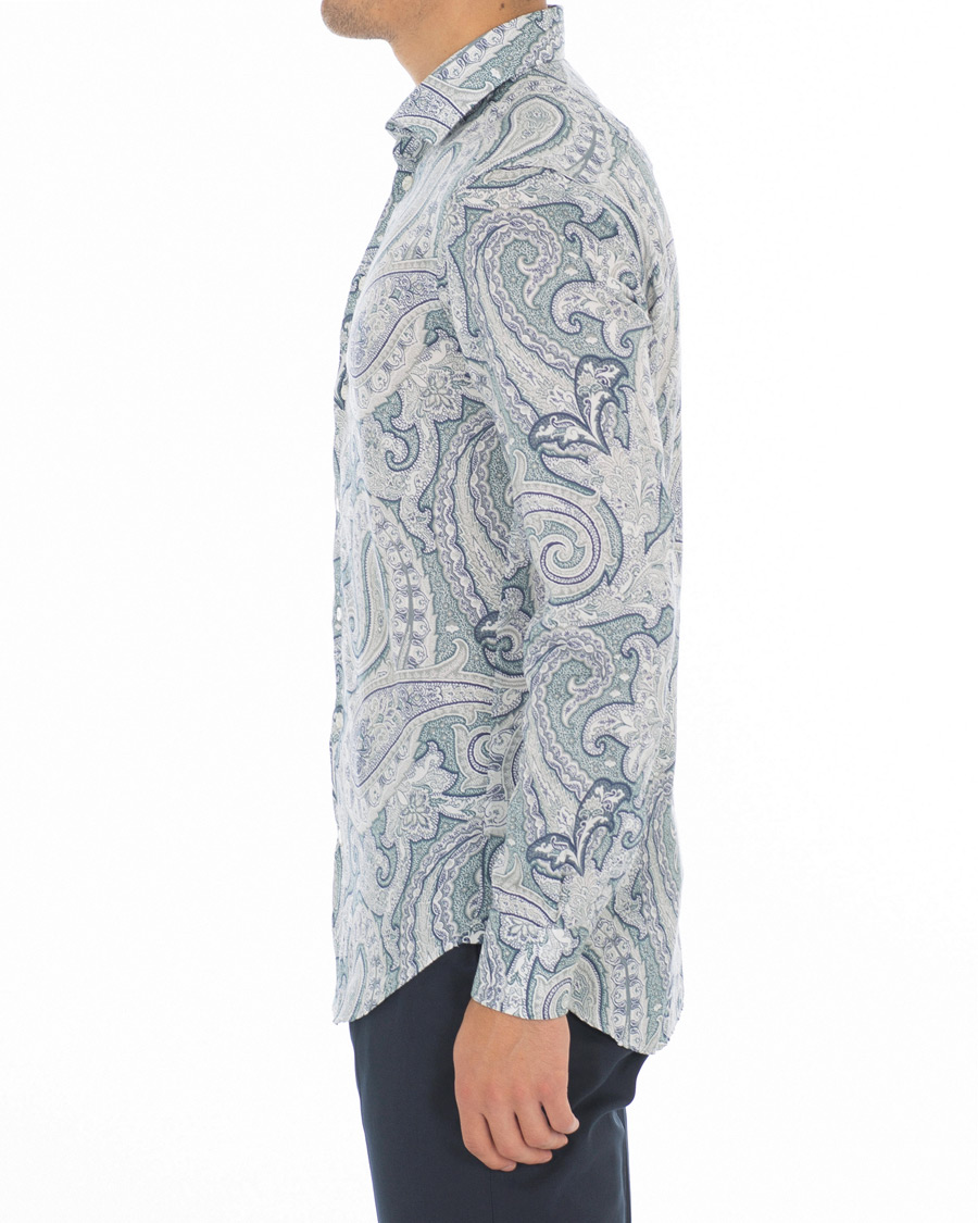 Herre | Skjorter | Etro | Mercurio Tonal Paisley Shirt White