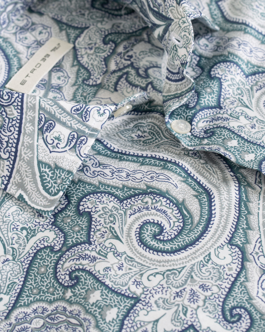 Herre | Skjorter | Etro | Mercurio Tonal Paisley Shirt White
