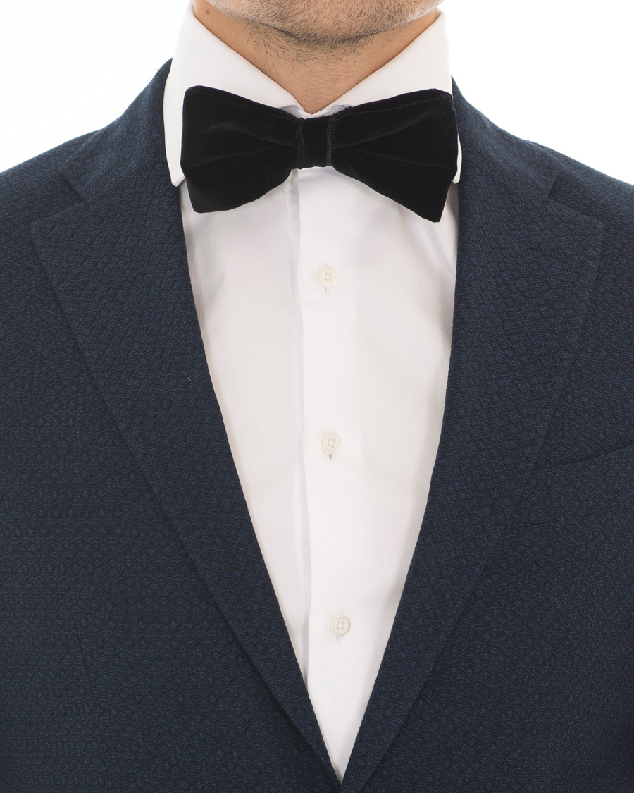 Herre | | Etro | Velvet Bow Tie Black