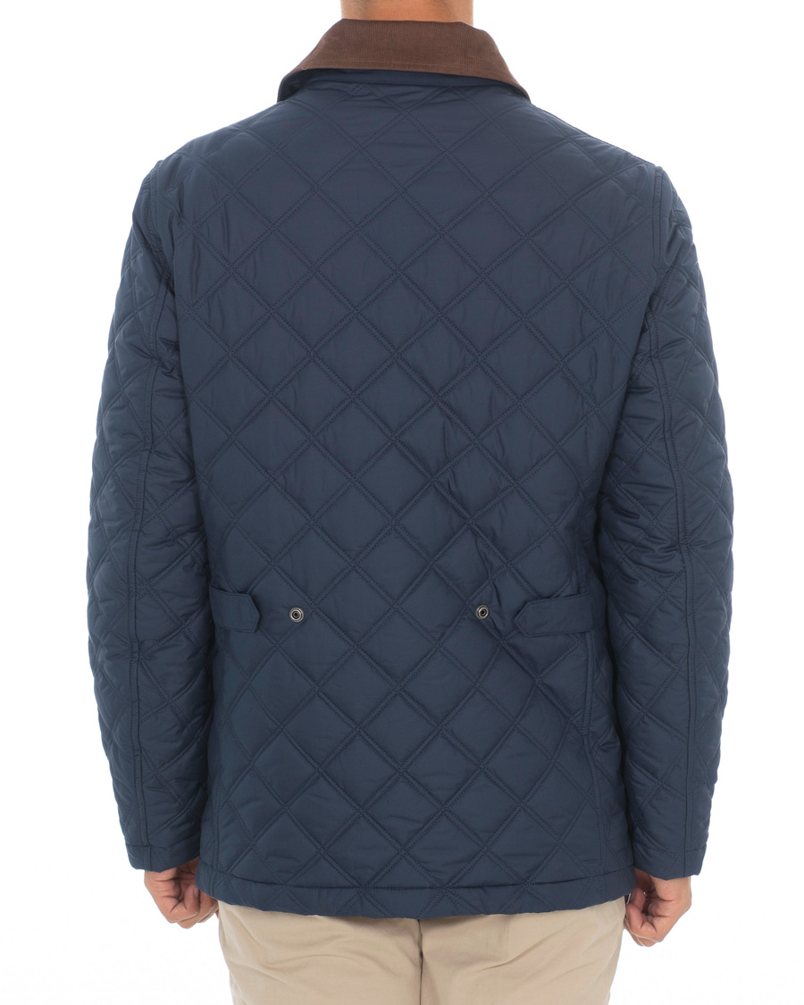 Herre | Jakker | Brooks Brothers | Quilted Husky Padded Jacket Navy