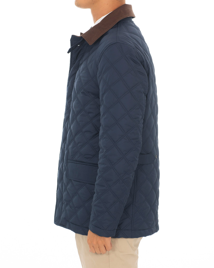 Herre | Jakker | Brooks Brothers | Quilted Husky Padded Jacket Navy