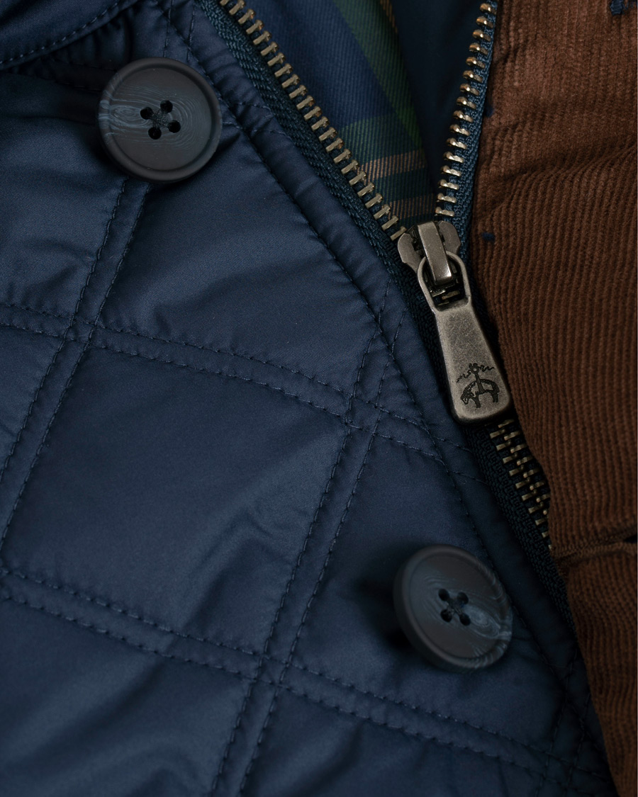 Herre | Jakker | Brooks Brothers | Quilted Husky Padded Jacket Navy