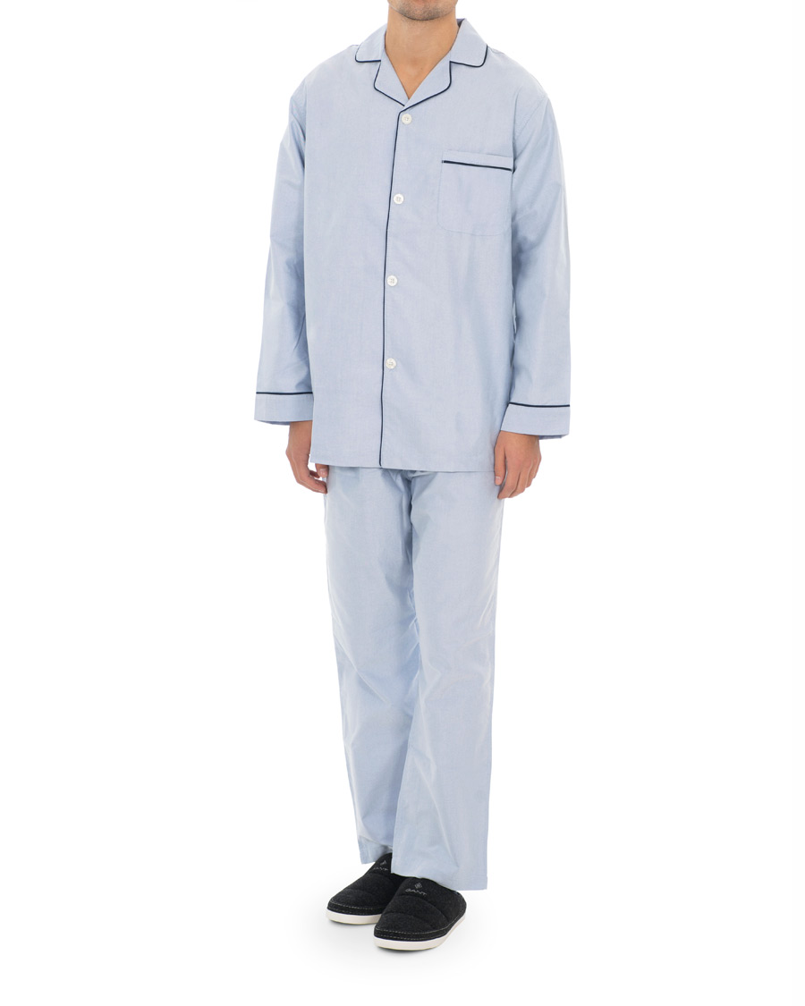 Herre | Pyjamaser og badekåper | Brooks Brothers | Classic Oxford Pyjamas Light Blue