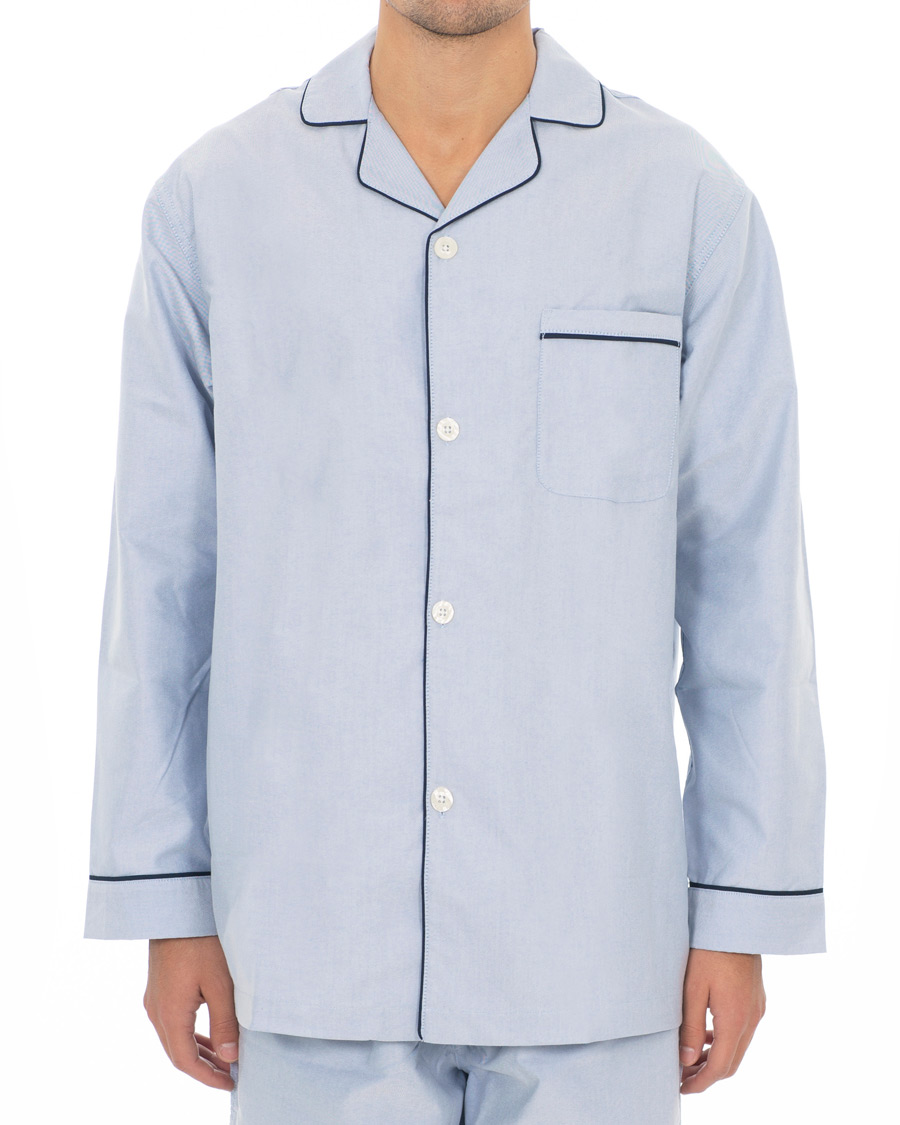 Herre | Pyjamaser og badekåper | Brooks Brothers | Classic Oxford Pyjamas Light Blue