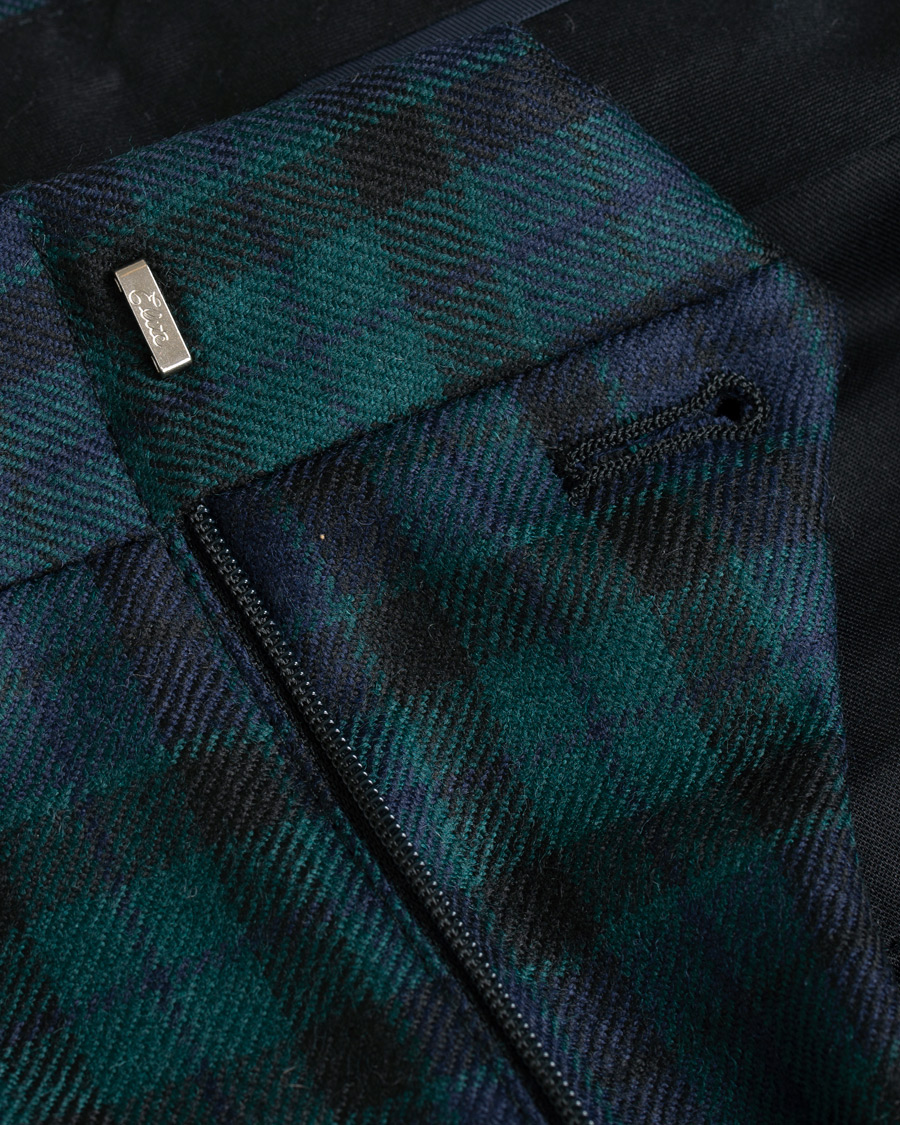 Herre | Bukser | Brooks Brothers | Blackwatch Tartan Trousers Blue/Green