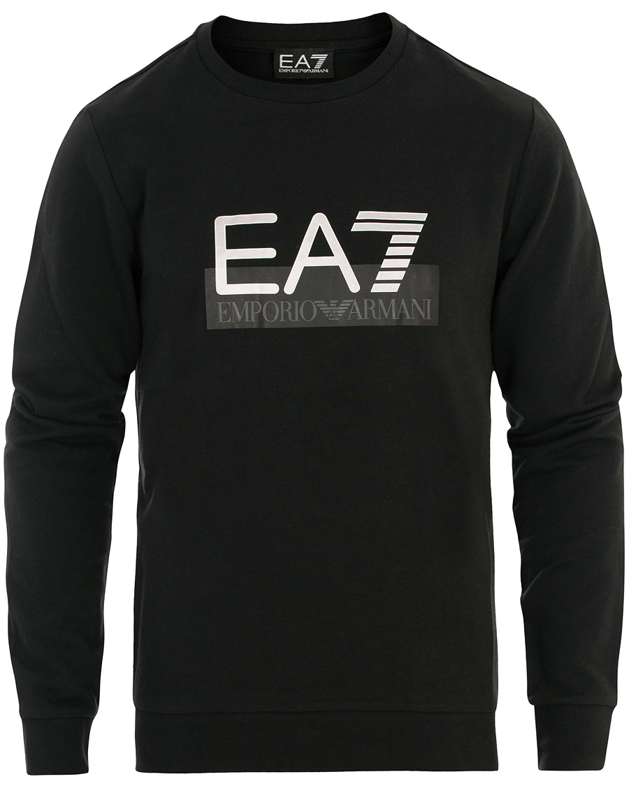 Herre | Gensere | EA7 | Crew Neck Sweatshirt Black