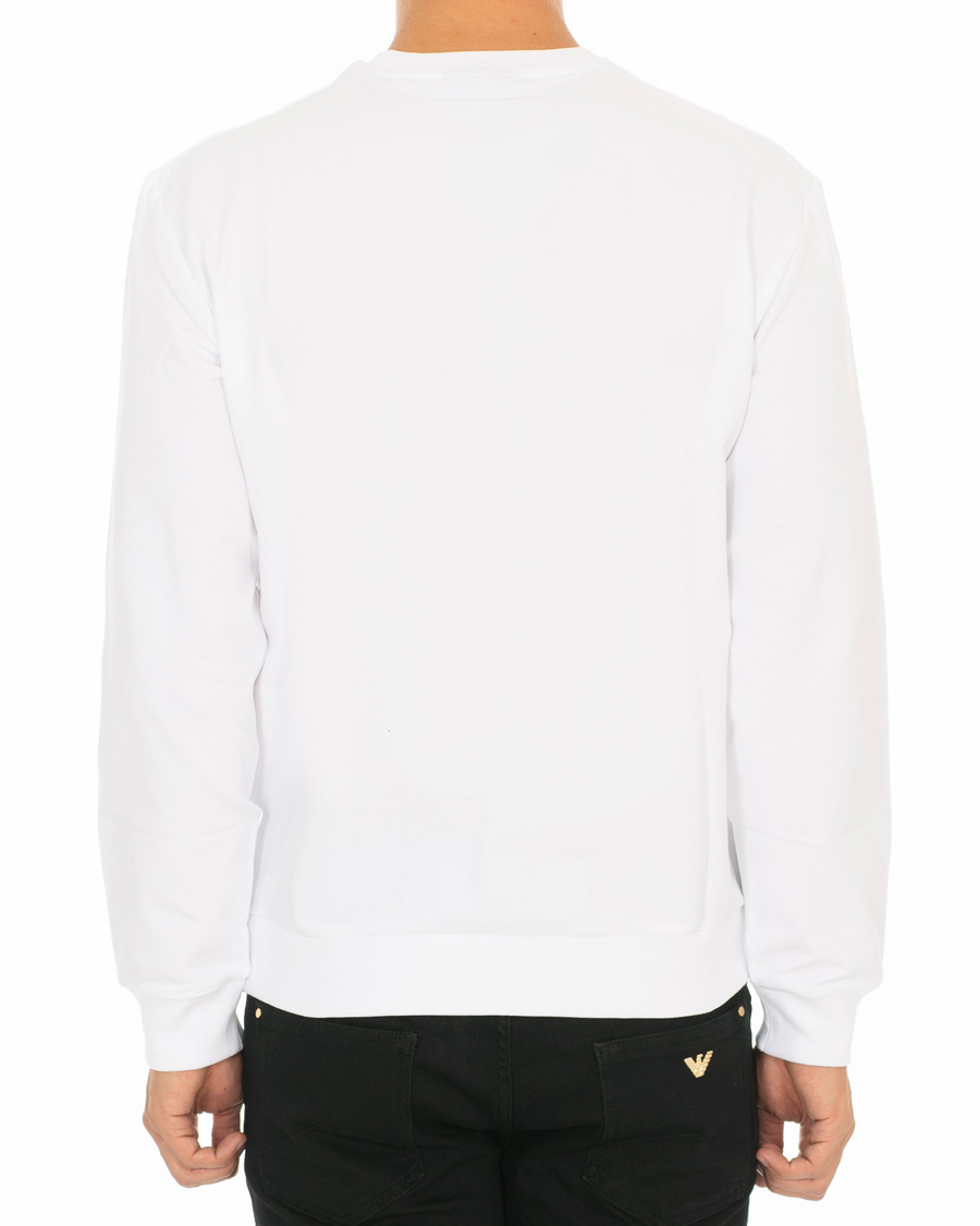Herre | Gensere | Emporio Armani | Logo Crew Neck Sweatshirt White