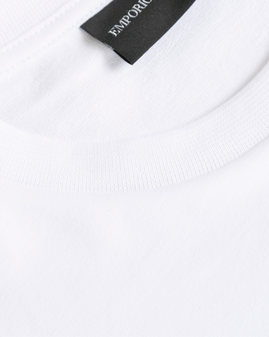 Herre | Gensere | Emporio Armani | Logo Crew Neck Sweatshirt White