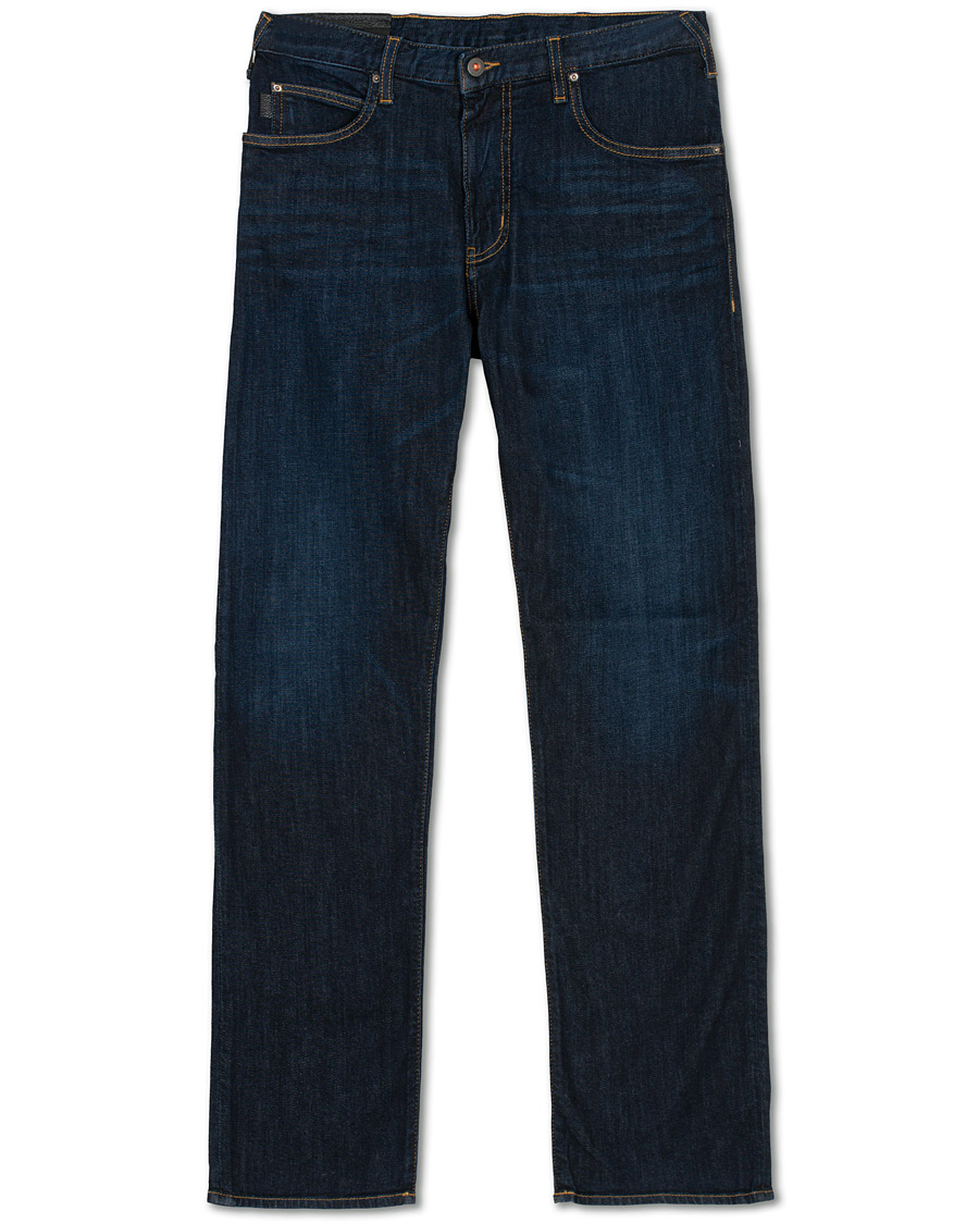 Herre | Jeans | Emporio Armani | Regular Fit Jeans Dark Blue