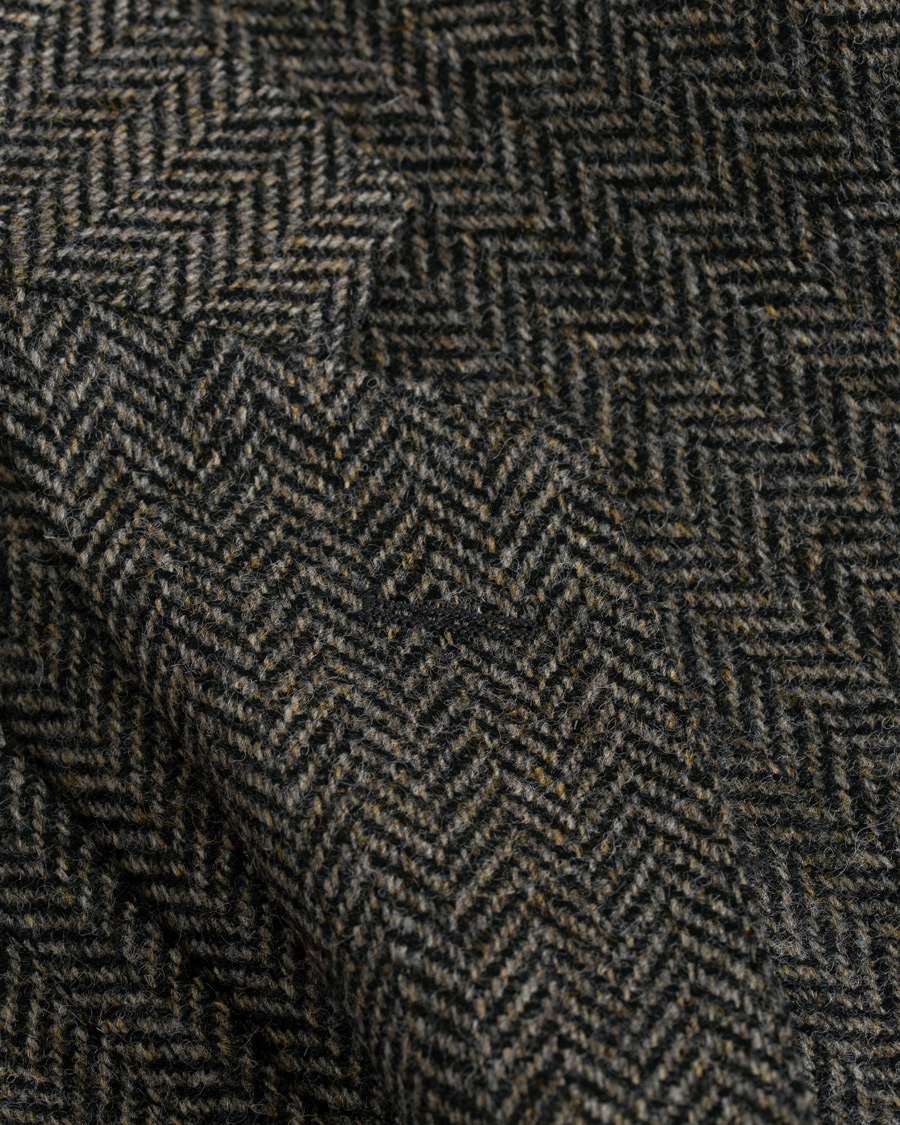 Herre | Dressjakker | The Gigi | Herringbone Tweed Blazer Grey