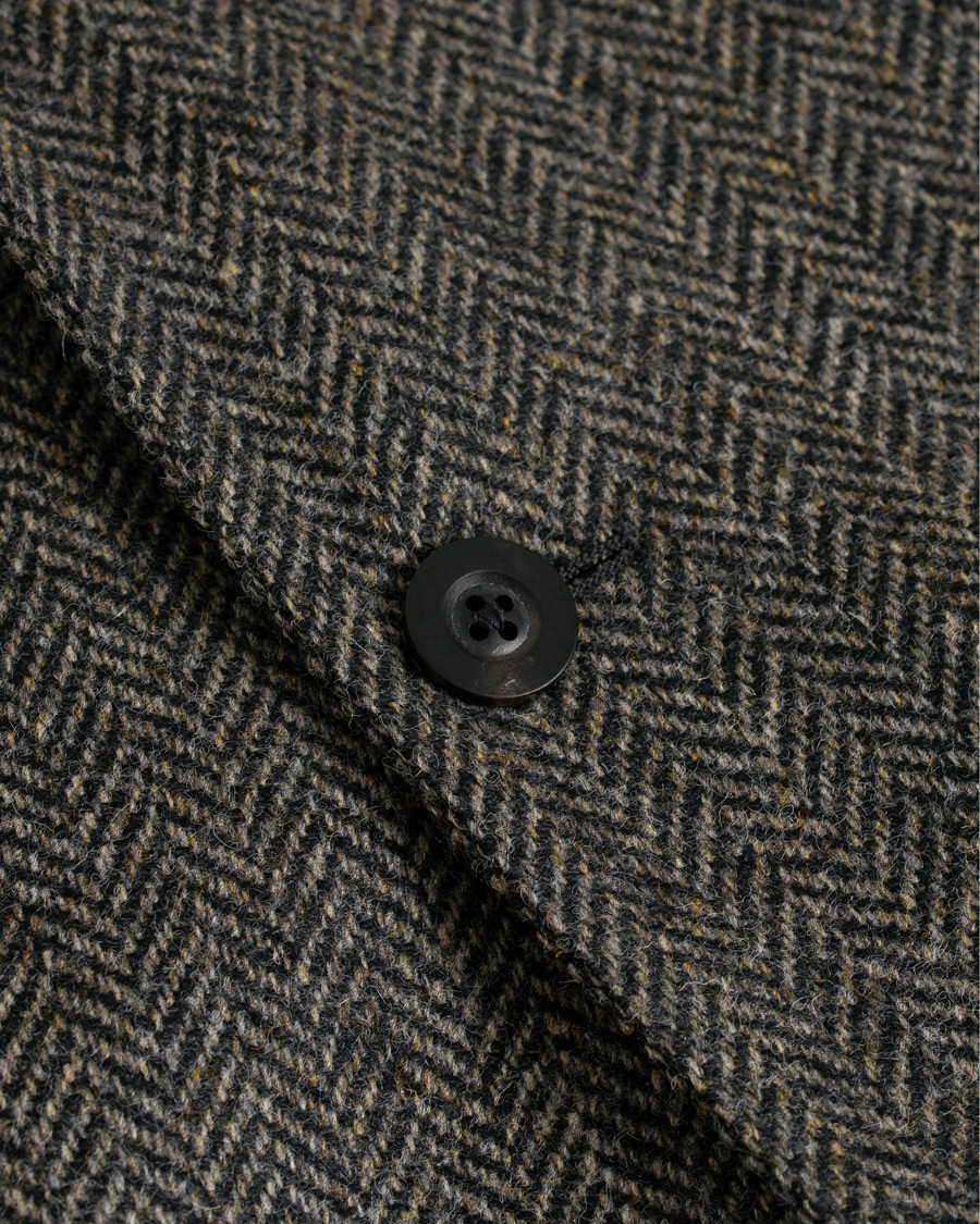 Herre | Dressjakker | The Gigi | Herringbone Tweed Blazer Grey
