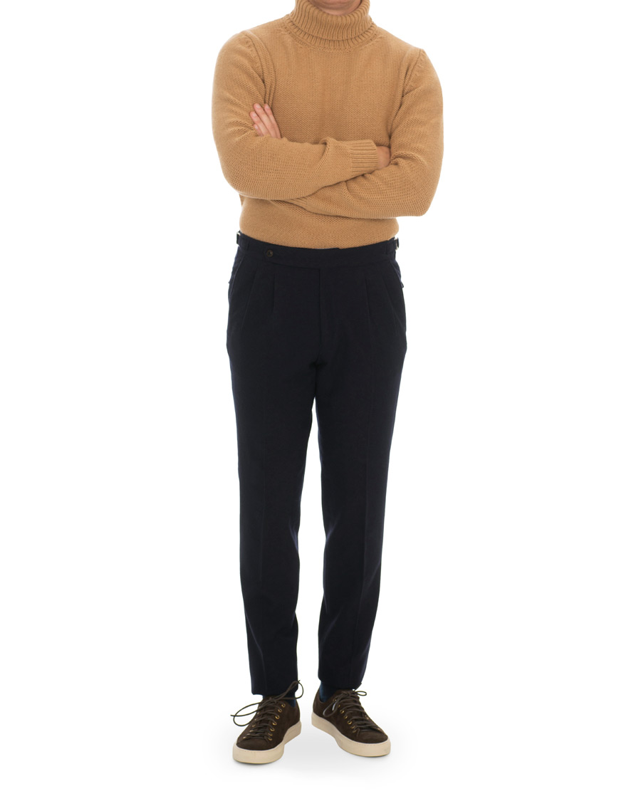 Herre | Gensere | The Gigi | Jeffrey Heavy Knitted Turtleneck Sweater Camel