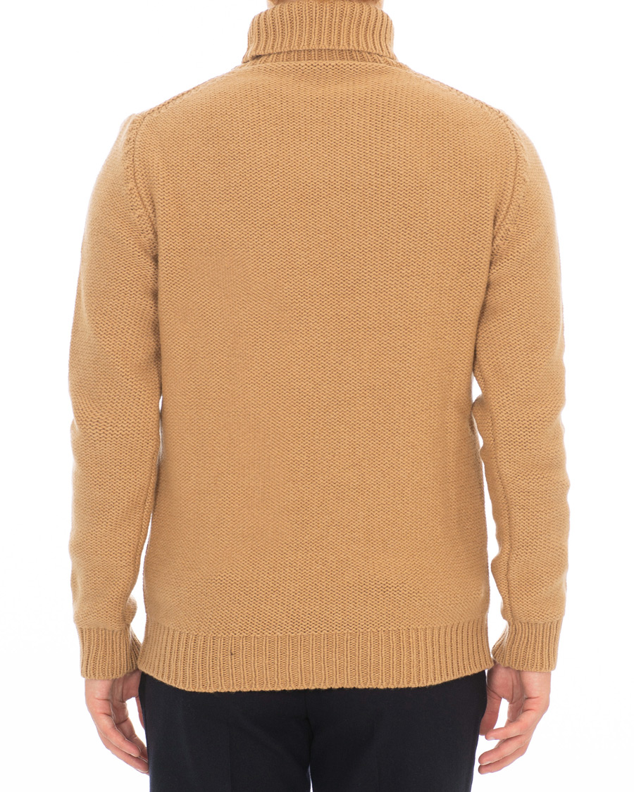 Herre | Gensere | The Gigi | Jeffrey Heavy Knitted Turtleneck Sweater Camel