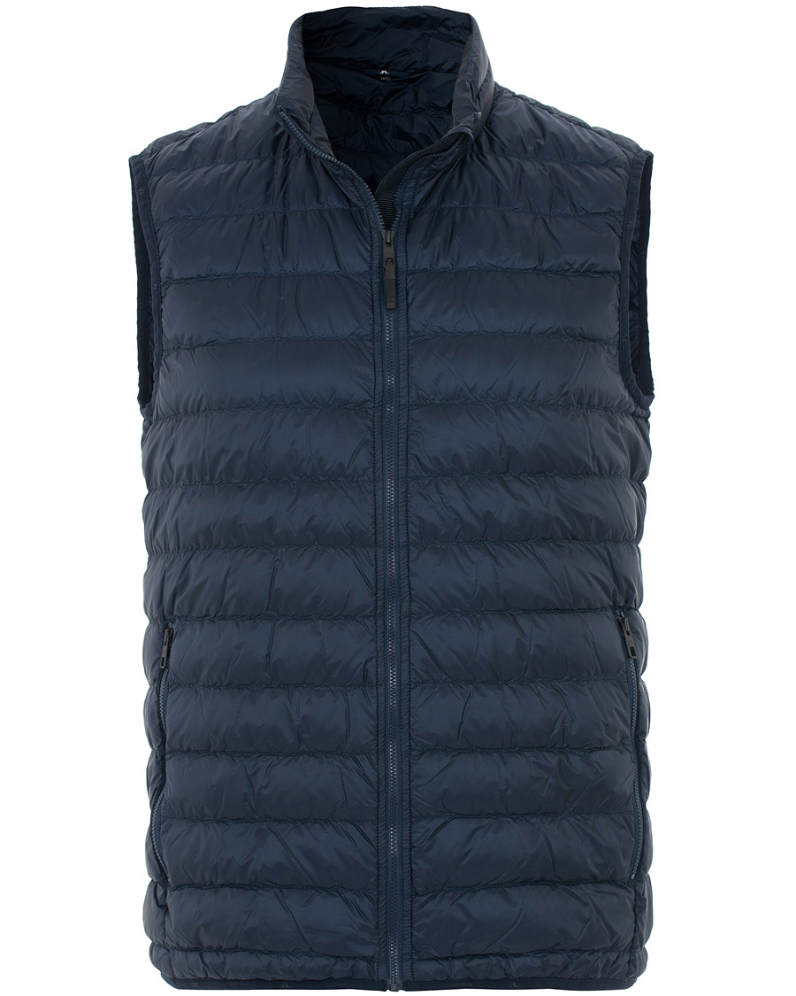 Herre | Jakker | J.Lindeberg | Lightweight Down Vest Navy