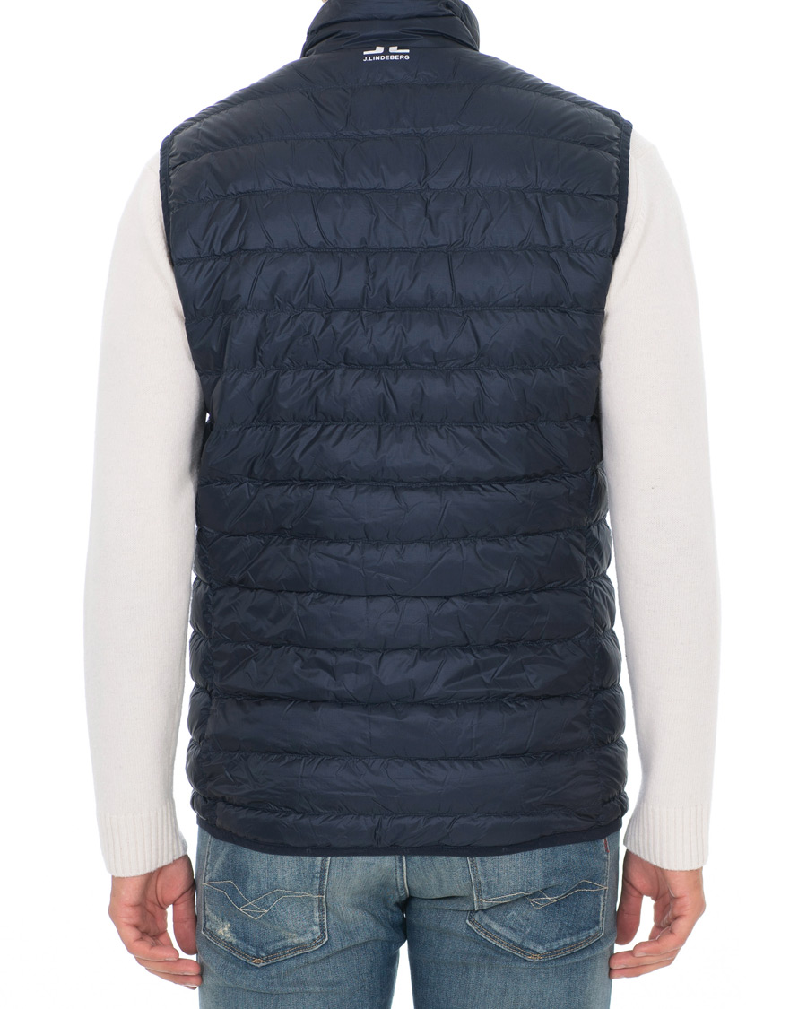 Herre | Jakker | J.Lindeberg | Lightweight Down Vest Navy