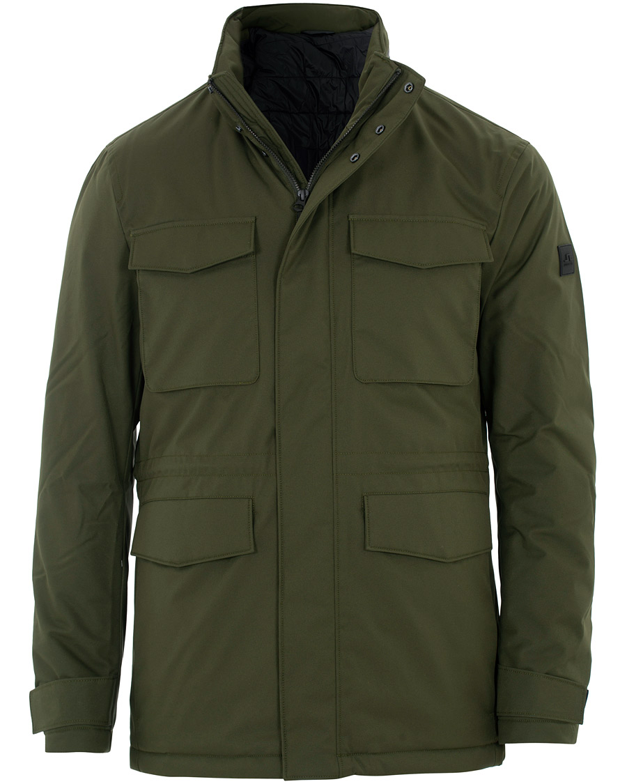 Herre | Jakker | J.Lindeberg | Tracher Tech Field Jacket Green