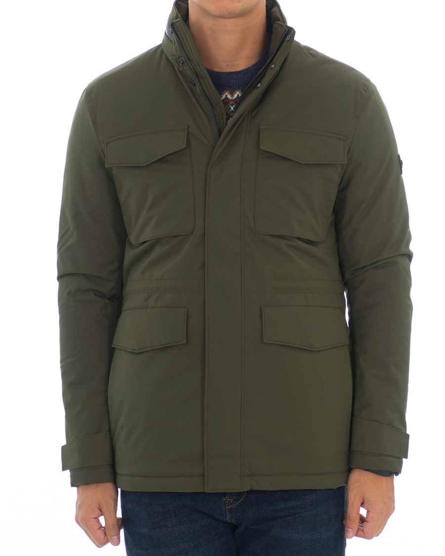 Herre | Jakker | J.Lindeberg | Tracher Tech Field Jacket Green