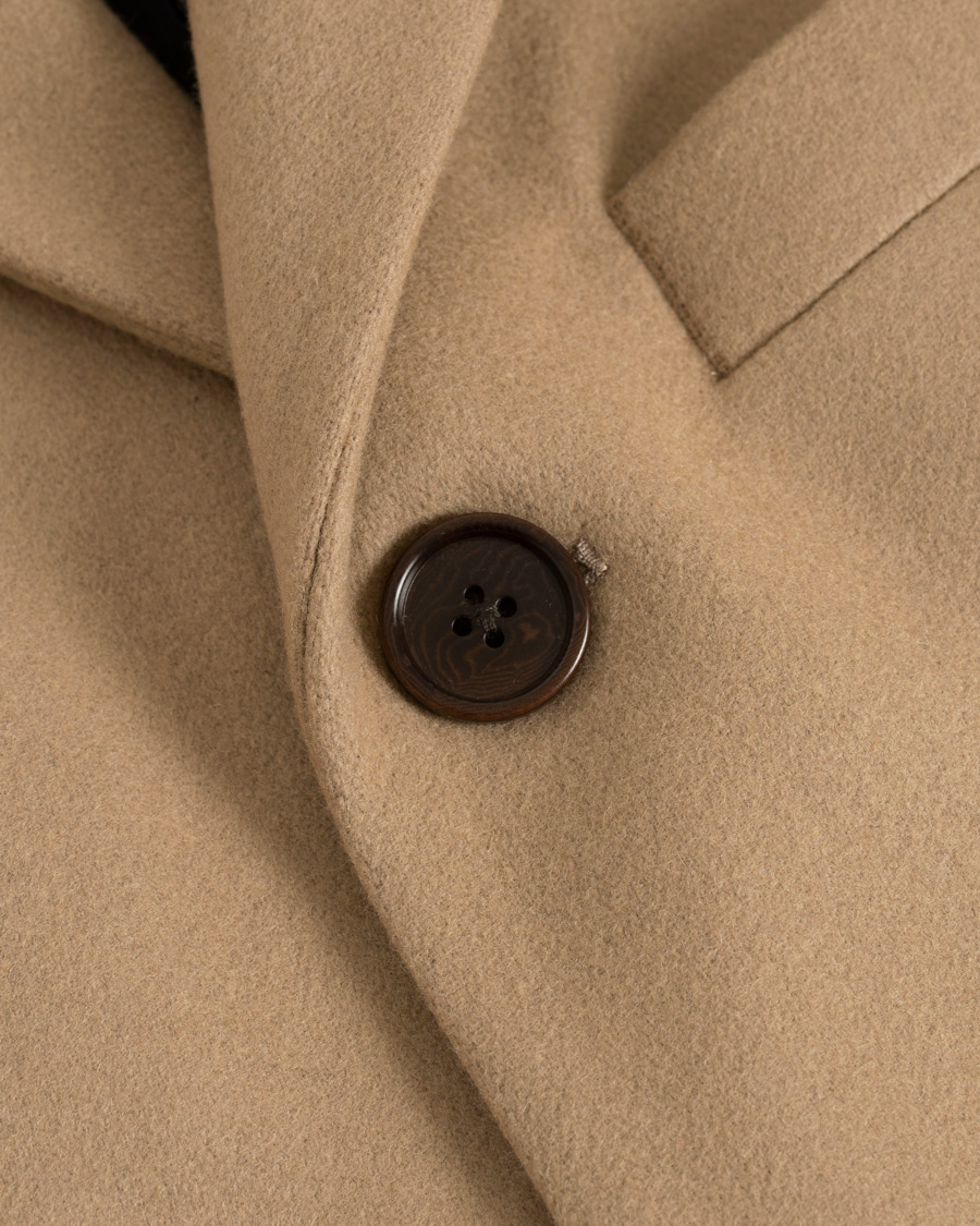 Herre | Jakker | J.Lindeberg | Wolger Compact Melton Coat Sand