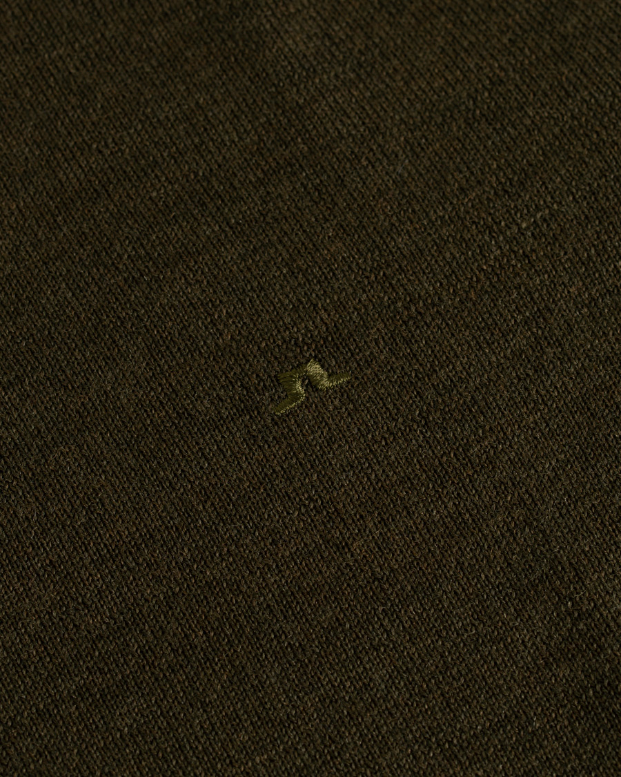 Herre | Gensere | J.Lindeberg | Lyle True Merino Crew Neck Pullover Green