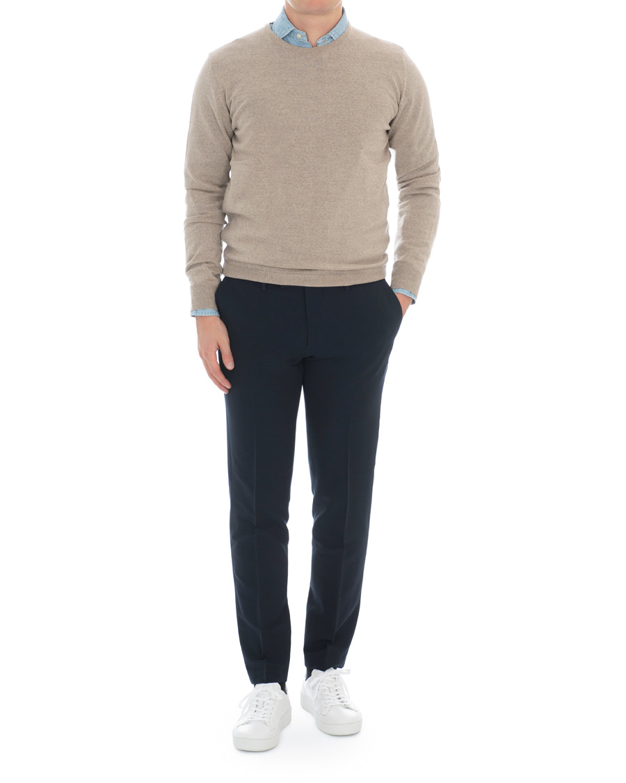 Herre | Bukser | J.Lindeberg | Grant Stretch Twill Trousers Navy