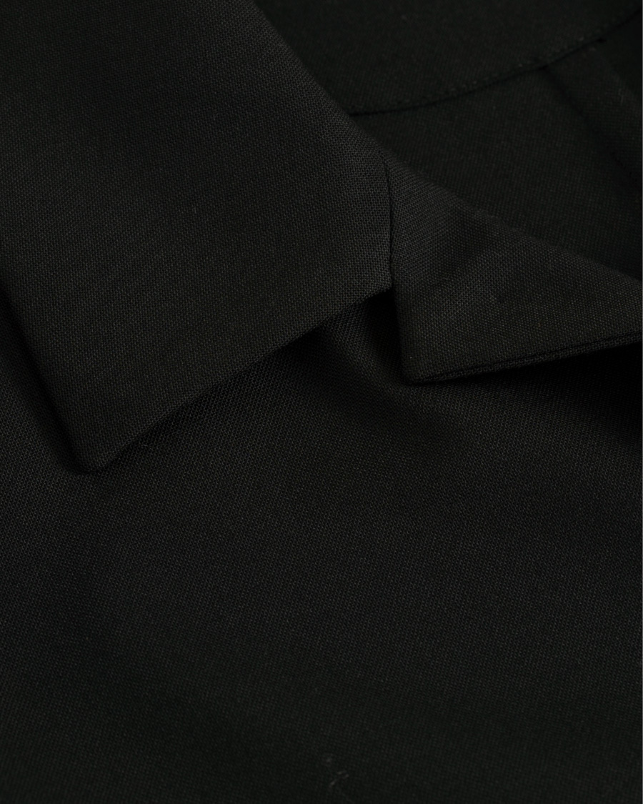 Herre | Skjorter | J.Lindeberg | Oxford Sport Stretch Wool Overshirt Black