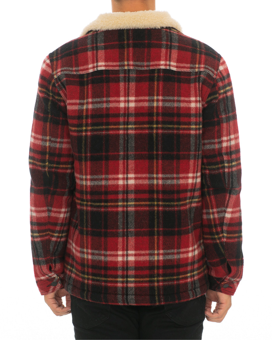 Herre | Jakker | Nudie Jeans | Lenny Plaid Jacket Red Alert