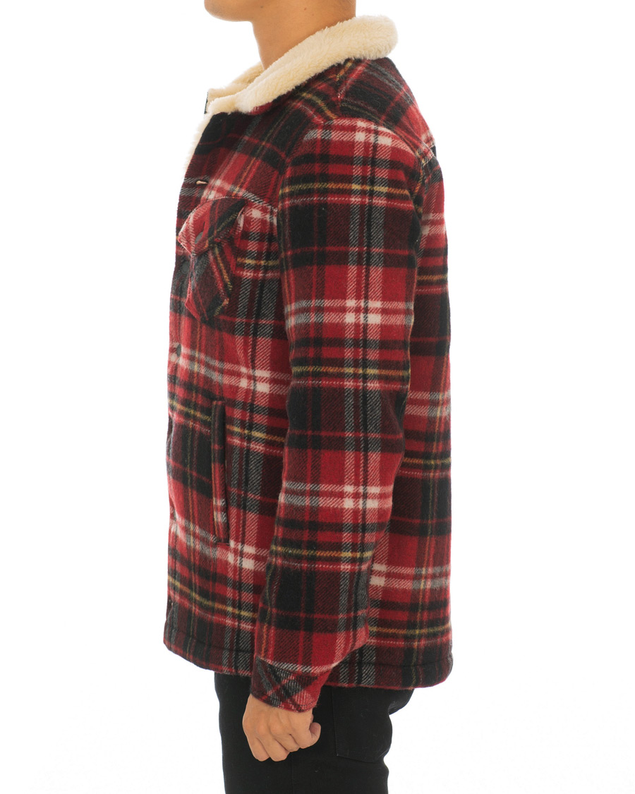 Herre | Jakker | Nudie Jeans | Lenny Plaid Jacket Red Alert