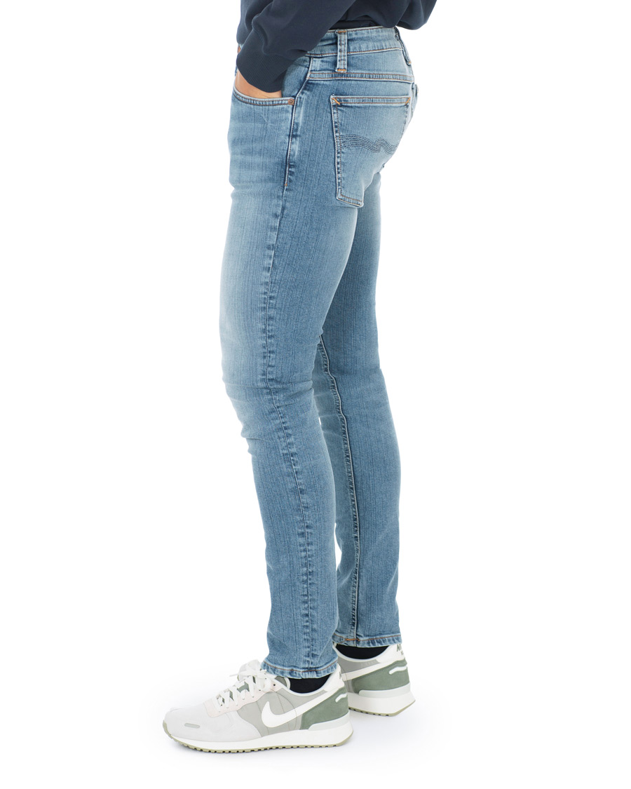 Herre | Jeans | Nudie Jeans | Skinny Lin Organic Jeans Isola Blue