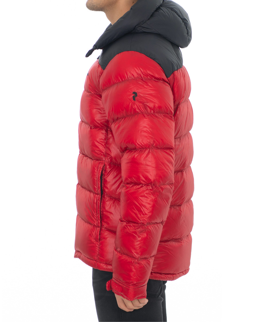 Herre | Jakker | Peak Performance | Frost Glacier Down Hood Jacket Red
