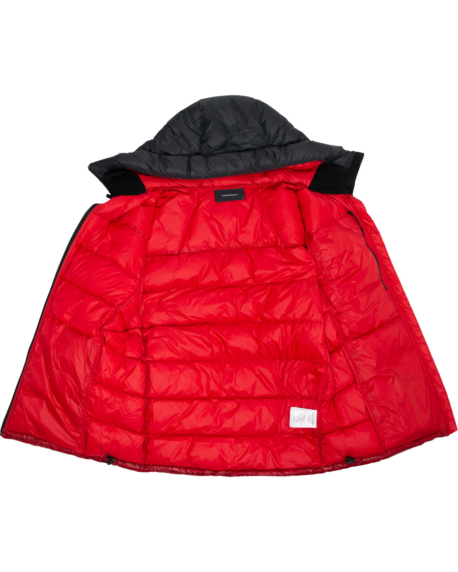 Herre | Jakker | Peak Performance | Frost Glacier Down Hood Jacket Red