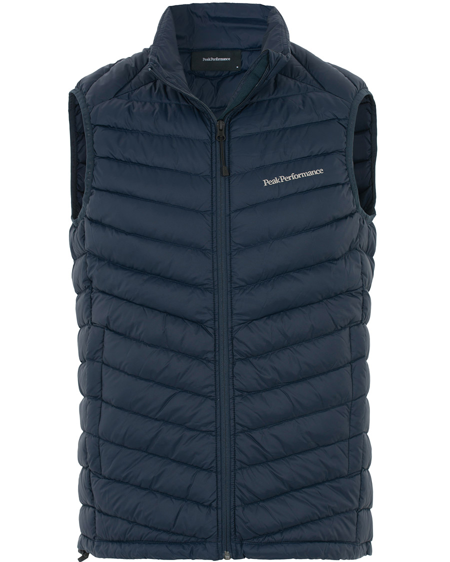 Herre | Jakker | Peak Performance | Frost Down Vest Blue Shadow