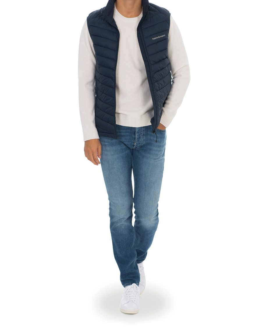 Herre | Jakker | Peak Performance | Frost Down Vest Blue Shadow