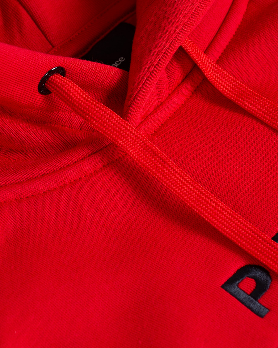 Herre | Gensere | Peak Performance | Logo Hoodie Red