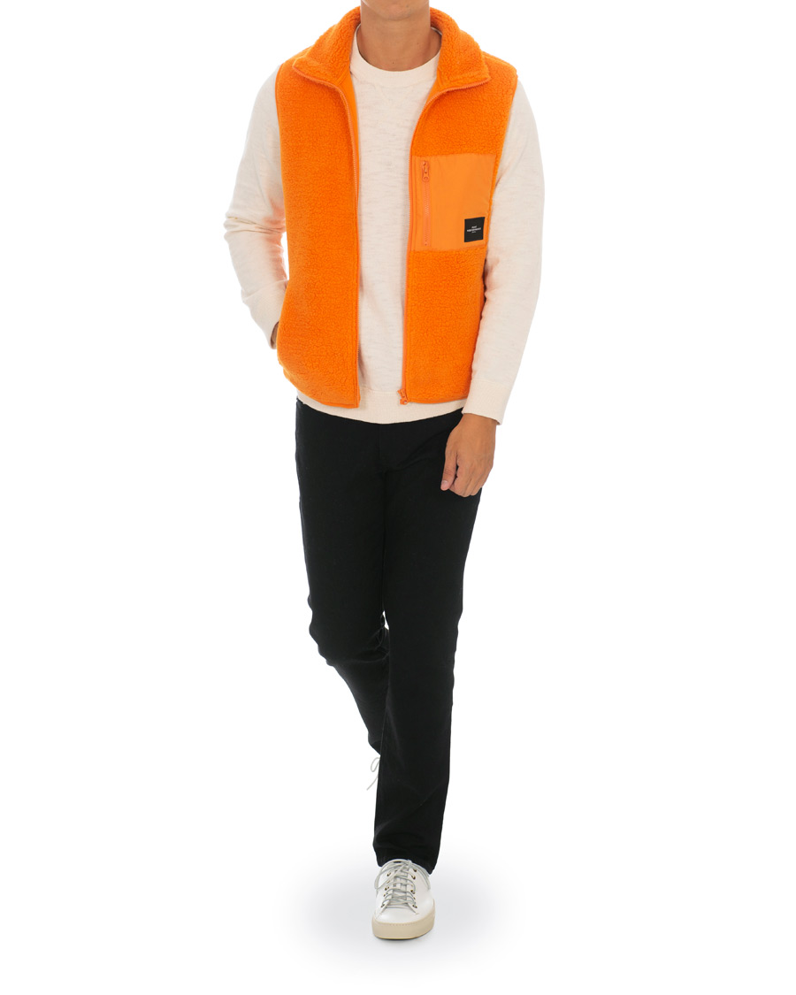 Herre | Jakker | Peak Performance | Fleece Vest Orange
