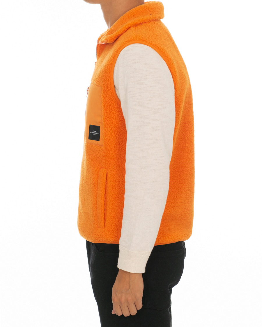 Herre | Jakker | Peak Performance | Fleece Vest Orange
