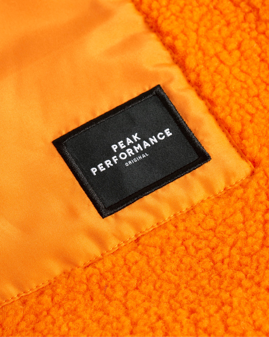 Herre | Jakker | Peak Performance | Fleece Vest Orange