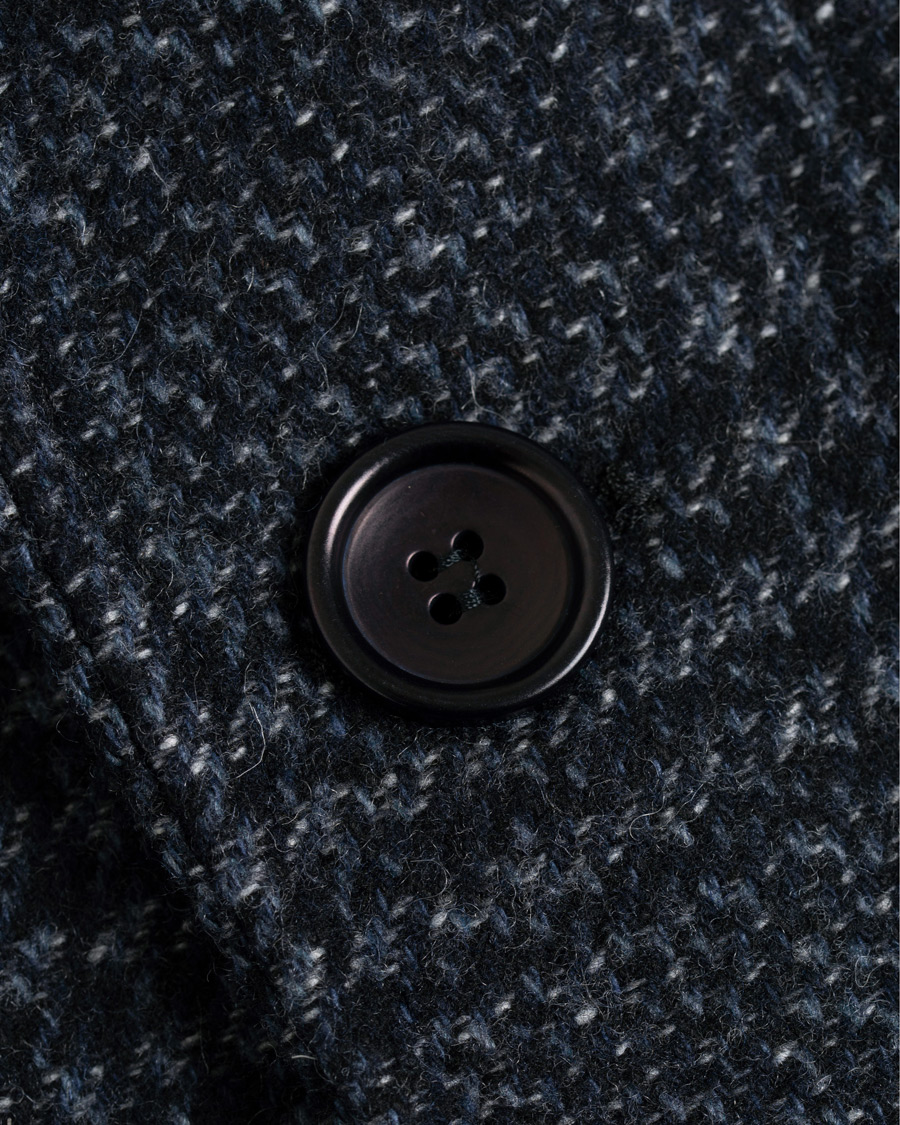 Herre | Jakker | Morris | Wesley Check Coat Navy