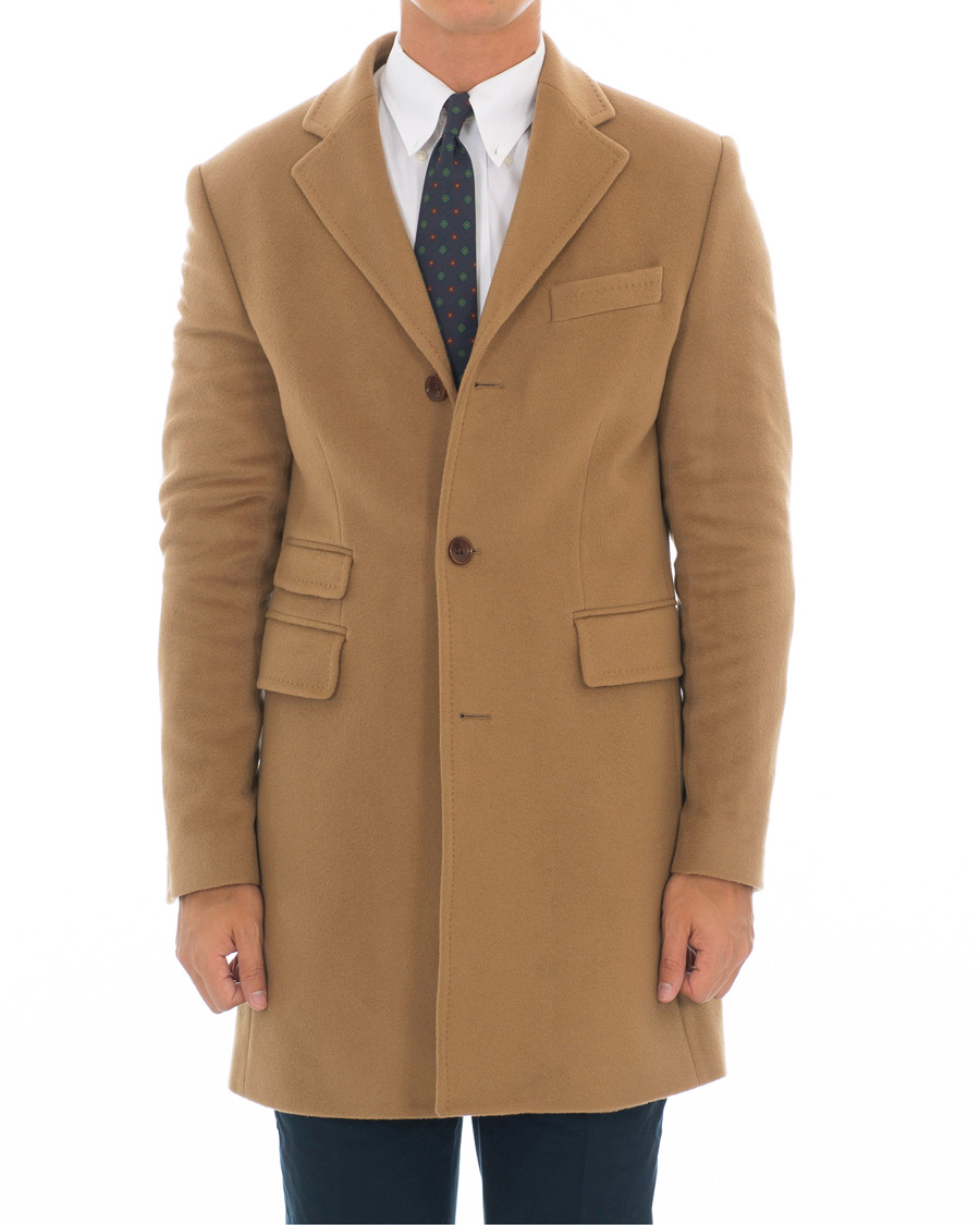 Herre | Jakker | Morris | Wesley Wool/Cashmere Coat Beige