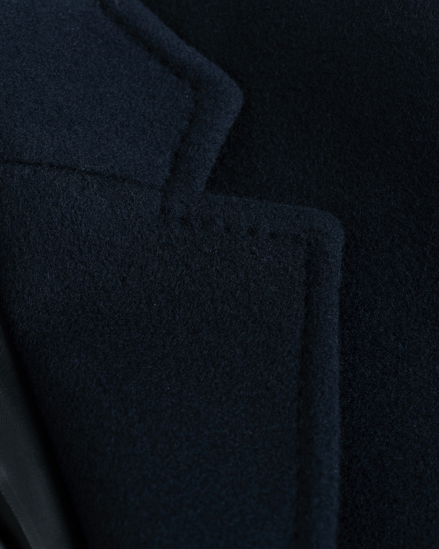 Herre | Jakker | Morris | Wesley Wool/Cashmere Coat Navy
