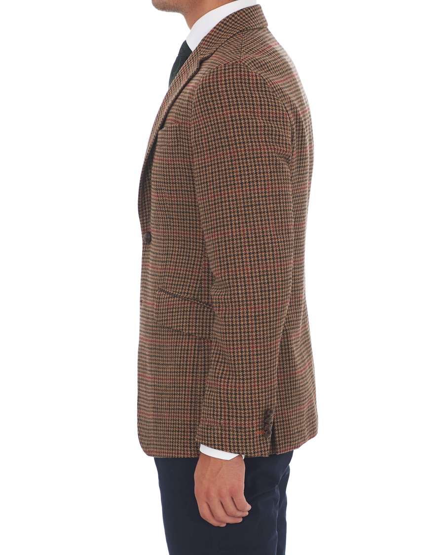 Herre | Dressjakker | Morris | Strafford Tweed Check Blazer Brown