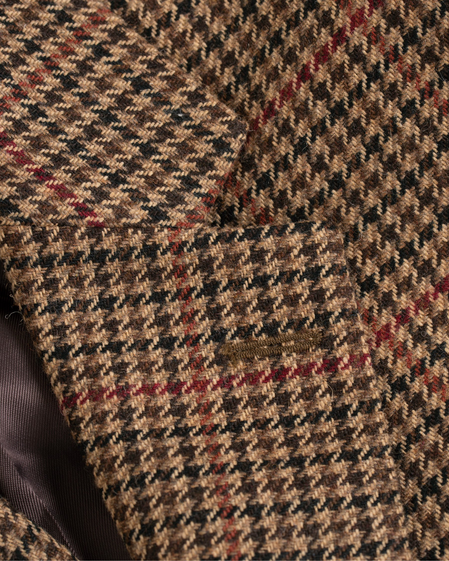 Herre | Dressjakker | Morris | Strafford Tweed Check Blazer Brown