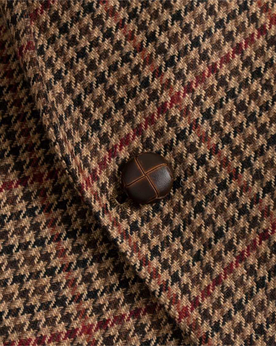 Herre | Dressjakker | Morris | Strafford Tweed Check Blazer Brown