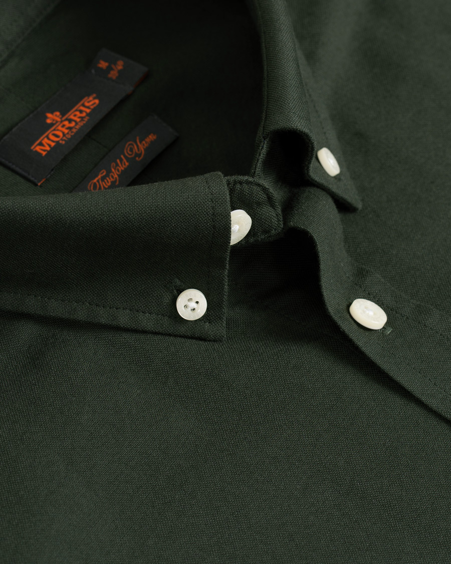 Herre | Skjorter | Morris | Douglas Oxford Shirt Olive