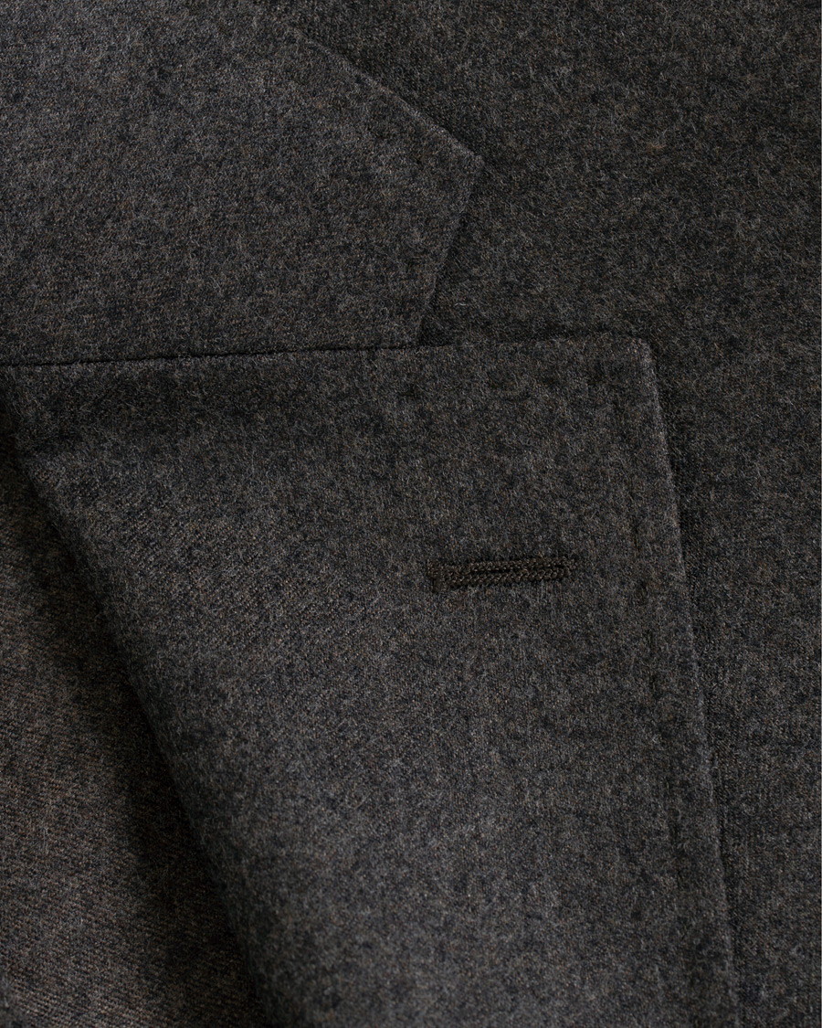 Herre | Dressjakker | Morris Heritage | Mike Patch Pocket Flannel Blazer Brown