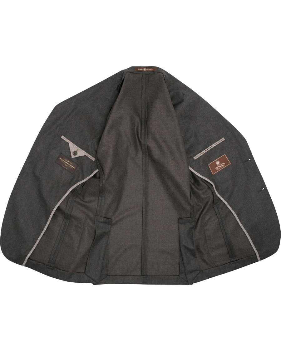 Herre | Dressjakker | Morris Heritage | Mike Patch Pocket Flannel Blazer Brown
