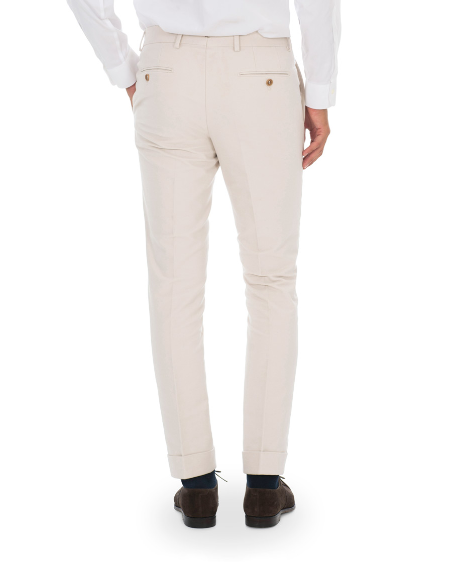 Herre | Bukser | Morris Heritage | Fred Moleskin Trousers Off white