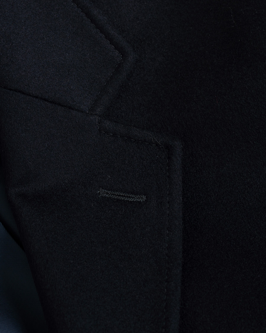 Herre | Jakker | Morris Heritage | Gillis Loro Piana Wool Coat Navy